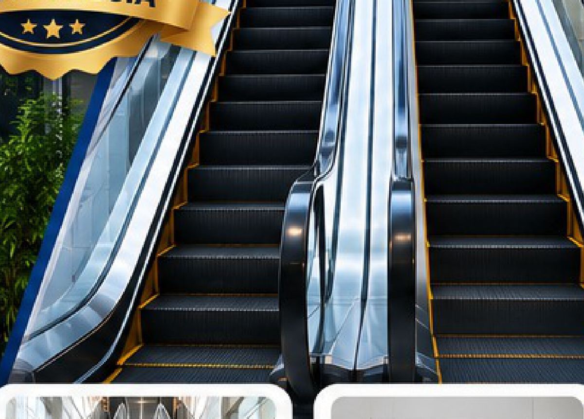 Escalator modern FUJI YANG